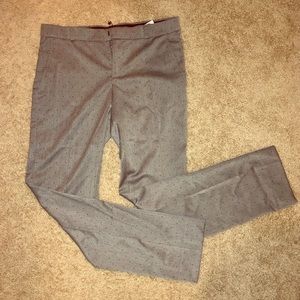 Polka dot work slacks